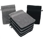 Anthrazitfarbene Betz Handtücher Sets aus Frottee maschinenwaschbar 16x21 10-teilig 
