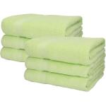 Grüne Badehandtücher & Badetücher aus Baumwolle trocknergeeignet 100x200 6-teilig 