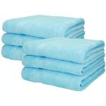 Blaue Betz Badehandtücher & Badetücher aus Baumwolle trocknergeeignet 100x200 6-teilig 