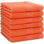 Orange Betz Badehandtücher & Badetücher mit Orangenmotiv aus Frottee trocknergeeignet 70x140 6-teilig 