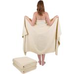 Anthrazitfarbene Betz XXL Strandtücher aus Baumwolle trocknergeeignet 100x180 3-teilig 