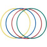 Betzold Sport Wettkampf-Gymnastikreifen mit FIG-Profil, 4 Stück, Farbe: bunt, Setgröße: 4 Stück, Durchmesser: 70 cm
