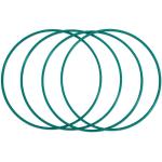Betzold Sport Wettkampf-Gymnastikreifen mit FIG-Profil, 4 Stück, Farbe: grün, Setgröße: 4 Stück, Durchmesser: 70 cm