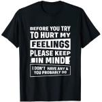 Schwarze Humör Meme / Theme T-Shirts für Herren Größe S 