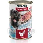 BEWI DOG Fleischkost reich an Geflügelherzen 400 g