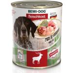 BEWI DOG reich an Wild 6 x 800g Dosen Hundefutter
