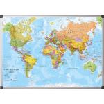 Bi-office Weltkarten mit Weltkartenmotiv 