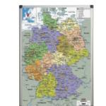 Bi-office Magnettafel MAP0101002 Deutschlandkarte 120x90cm