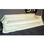 BIANCHERIAWEB Überwurf Granfoulard, Mehrzweck-Tagesdecke, hergestellt in Italien, Überwurf aus Baumwolle, Bettbezug für Doppelbett, Farbe Grancasa-Grün