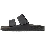 BIANCO Herren BIACEDAR Sandal Velcro Slipper, Black 2, 42 EU