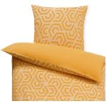 Gelbe Allergiker TCHIBO Biberbettwäsche mit Reißverschluss aus Baumwolle maschinenwaschbar 155x220 2-teilig 