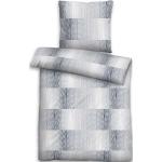 Biberna Feinbiber Bettwäsche mit Reißverschluss aus Baumwolle maschinenwaschbar 135x200 