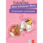 Bibi & Tina: Mein Schulstart-Block Konzentrations- und Denkspiele