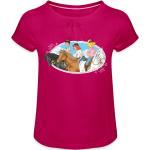 Reduzierte Fuchsiafarbene SPREADSHIRT Bibi und Tina Kinder T-Shirts aus Baumwolle für Mädchen 