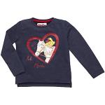 Bunte Motiv ONOMATO Bibi und Tina Kindersweatshirts mit Maus-Motiv aus Baumwolle trocknergeeignet für Mädchen Größe 122 