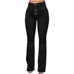 Schwarze Elegante Ripped Jeans & Zerrissene Jeans aus Denim für Herren Größe 3 XL Große Größen 