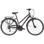 Bicycles EXT 500 Trapez Fahrrad Fahrrad Damen rotviolett
