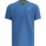 Reduzierte Blaue Bidi Badu V-Ausschnitt T-Shirts aus Polyamid für Herren Größe L 