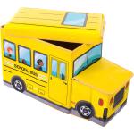 Bieco Aufbewahrungs- und Sitzbox mit Fach gelb / Schulbus