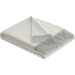 Graue Biederlack Kaschmirdecken aus Textil 130x170 