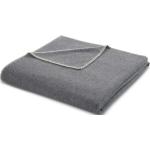 Graue Biederlack Decken aus Textil 150x200 