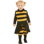Gelbe Buttinette Bienenkostüme aus Fleece für Babys 