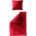 Rote Unifarbene Bierbaum Kopfkissenbezüge aus Baumwolle 80x80 