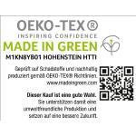 Petrolfarbene Unifarbene Bierbaum Spannbettlaken & Spannbetttücher aus Baumwolle trocknergeeignet 