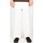 Reduzierte Weiße Bestickte Skater Polar Skate Co Jeans mit Stickerei aus Baumwolle für Herren Größe XXS 