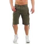 Reduzierte Cargo-Shorts aus Baumwollmischung für Herren für den für den Sommer 