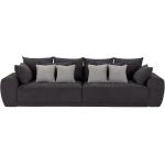 Big Sofa Emma - schwarz - 306 cm - 83 cm - 115 cm - Sofas > Big Sofas