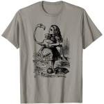 Big Texas Alice im Wunderland Alice Flamingo Croquet T-Shirt T-Shirt
