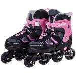 BIGTREE Inlineskates »Inliner Skate für Kinder und Erwachsene«, Größe verstellbar, mit leuchtenden Räder, rosa, Rosa