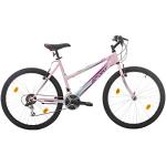 BIKE SPORT LIVE ACTIVE 26 Zoll Bikesport Adventure Mädchenfahrrad Damen Fahrrad Mountainbike, Shimano 18 Gang (Weiß Rosa)