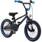 Bikestar BMX Kinderfahrrad 16 Zoll - Schwarz Blau