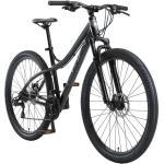 BIKESTAR Hardtail Aluminium Mountainbike 29 Zoll, 21 Gang Shimano Schaltung mit Scheibenbremse | 18 Zoll Rahmen MTB Erwachsenen- und Jugendfahrrad | Schwarz & Grau