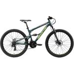 Bikestar Mountainbike, 21 Gang Shimano RD-TY300 Schaltwerk, Kettenschaltung, grün