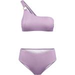 Violette Féraud Paris One Shoulder Bikini-Tops mit Glitzer aus Polyamid Handwäsche für Damen 