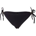 Reduzierte Schwarze Unifarbene BANANA MOON Bikinihosen zum Binden aus Polyamid für Damen Größe M 