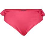 Pinke Unifarbene High Waist Bikinihosen für Damen Größe 3 XL Große Größen 