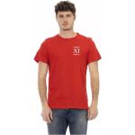 Reduzierte Rote Bikkembergs T-Shirts aus Baumwolle für Herren Größe L für Partys 