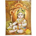 Bild Krishna 30x40cm Kunstdruck Poster Dekoration