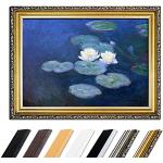 Goldene Antike Bilderdepot24 Claude Monet Leinwanddrucke aus Massivholz handgemacht 1-teilig 