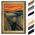 Expressionistische Bilderdepot24 Edvard Munch Leinwanddrucke aus Massivholz handgemacht 40x50 1-teilig 