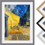 Graue Bilder-Welten Van Gogh Kunstdrucke aus Papier mit Rahmen 50x70 