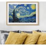 Schwarze Bilder-Welten Van Gogh Bilder mit Rahmen 50x70 
