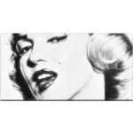 Sinus Art Marilyn Monroe XXL Leinwandbilder 50x100 