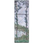 Grüne Bilderdepot24 Claude Monet Rechteckige Mehrteilige Leinwandbilder Hochformat 30x90 3-teilig 