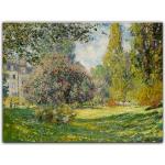 Grüne Bilderdepot24 Claude Monet Rechteckige Landschaftsbilder aus MDF 30x40 1-teilig 