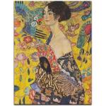 Bunte Bilderdepot24 Gustav Klimt Rechteckige Leinwandbilder aus MDF Hochformat 30x40 1-teilig 